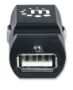 Imagen de PAQ. C/3 - MANHATTAN - CARGADOR USB PARA AUTO CEL/TABLET                                     