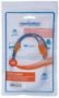 Imagen de PAQ. C/10 - MANHATTAN - CABLE USB V2.0 A-MICRO B 1.0M TEXTIL AZUL/NARANJA