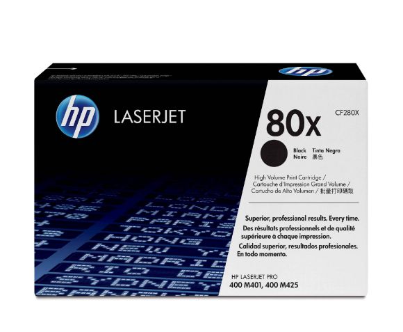 Imagen de HEWLETT PACKARD - HP 80X BLACK LASERJET TONER CARTRIDGE