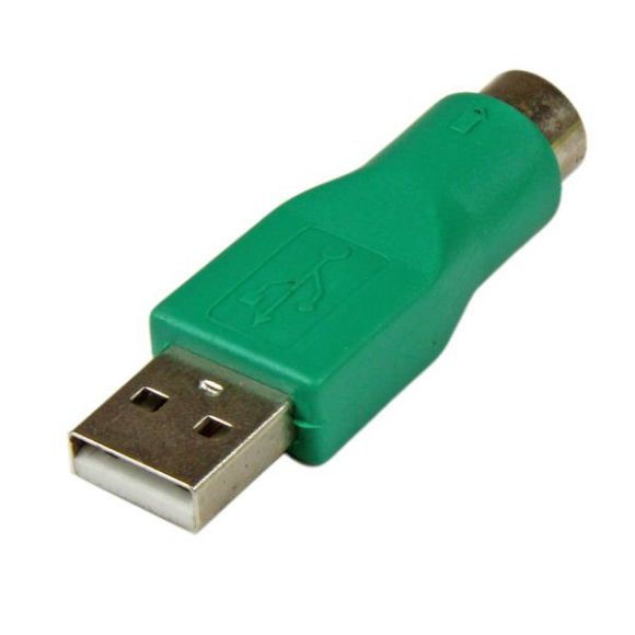 Imagen de PAQ. C/10 - STARTECH - ADAPTADOR MOUSE PS/2 A USB USB A MACHO MINIDIN HEMBRA .