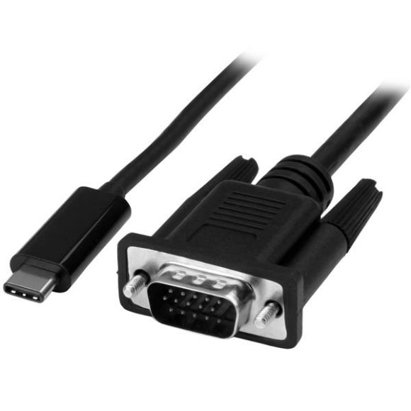 Imagen de STARTECH - CABLE ADAPTADOR CONVERTIDOR USB-C A VGA 2M 1920X1200 .