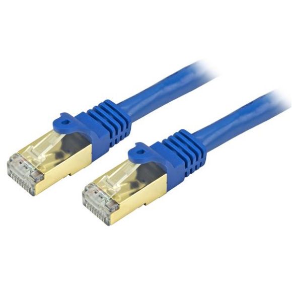 Imagen de STARTECH - CABLE DE RED ETHERNET CAT6A BL LINDADO DE 1.5M AZUL