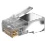 Imagen de DTC - B-ROBOTIX - PLUG RJ45 CAT5E 8 POSICIONES, BLINDADO, CAJA CON 100 PIEZAS
