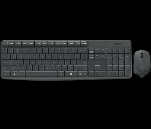Imagen de LOGITECH - TECLADO/MOUSE LOGITECH MK 235 NEGRO USB