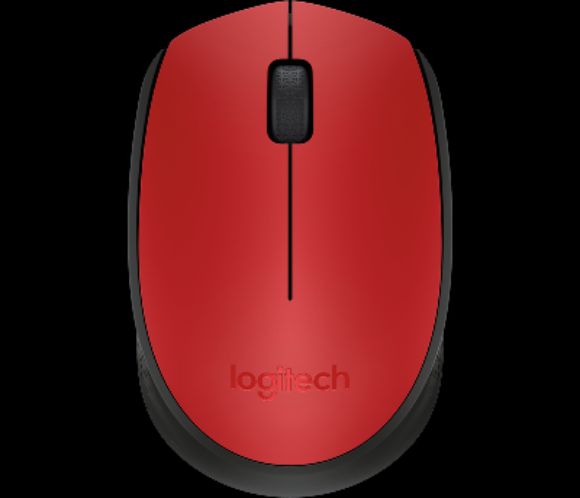 Imagen de LOGITECH - MOUSE LOGITECH M170 INALAMBR PC /MAC ROJO