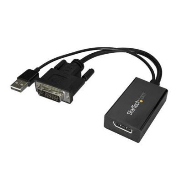 Imagen de STARTECH - ADAPTADOR DVI A DISPLAYPORT ALI MENTADO POR USB CONVERTIDOR