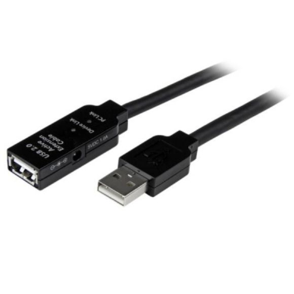 Imagen de STARTECH - CABLE 10M EXTENSION ALARGADOR USB 2.0 ACTIVO AMPLIFICADO M H