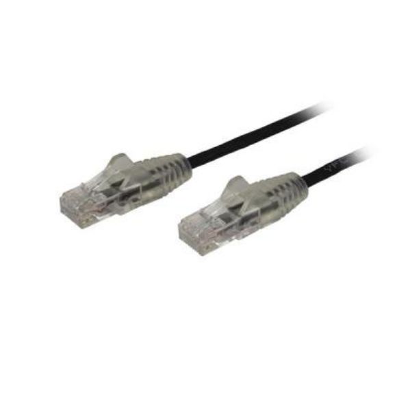Imagen de PAQ. C/3 - STARTECH - CABLE 91CM RED ETHERNET CAT6 SIN ENGANCHES SNAGLESS NEGRO
