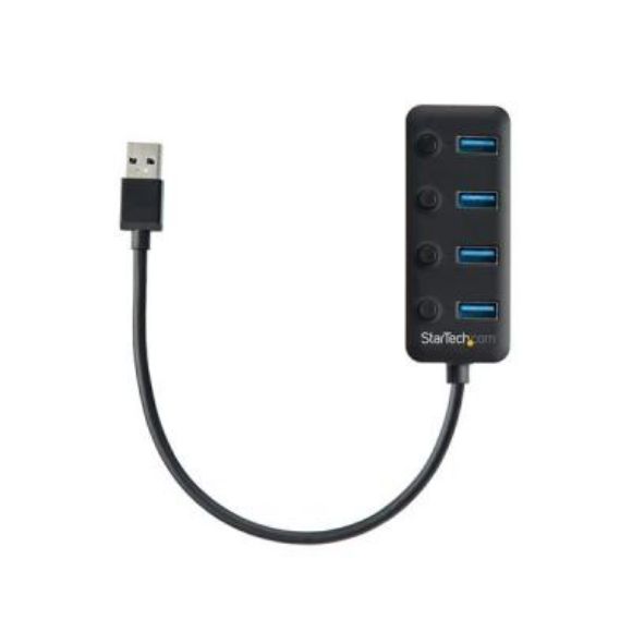 Imagen de STARTECH - HUB USB 3.0 DE 4 PUERTOS USB-A CON INTERRUPTORES