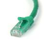 Imagen de PAQ. C/2 - STARTECH - CABLE 2M VERDE DE RED GIGABIT CAT6 ETHERNET RJ45 SNAGLESS