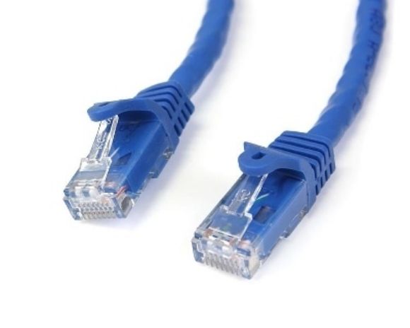 Imagen de PAQ. C/2 - STARTECH - CABLE DE RED ETHERNET 5M CAT6 RJ45 SNAGLESS GIGABIT AZUL