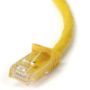 Imagen de PAQ. C/2 - STARTECH - CABLE 2M AMARILLO RED GIGABIT CAT6 ETHERNET RJ45 SNAGLESS