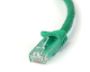 Imagen de PAQ. C/3 - STARTECH - CABLE 0.5M VERDE RED GIGABIT CAT6 ETHERNET RJ45 SNAGLESS