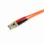 Imagen de STARTECH - CABLE 2M PATCH FIBRA DUPLEX MULTIMODO 62.5/125 LC A ST