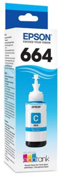 Imagen de EPSON - BOTELLA DE TINTA CYAN L120 L310/380/395/495/575/655/656/1455