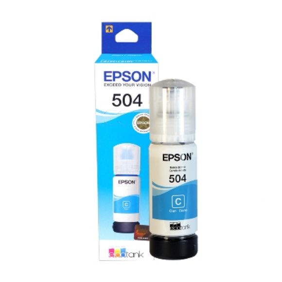 Imagen de EPSON - BOTELLA DE TINTA CYAN L4150 L4160/6171/6191/4260/6270/14150