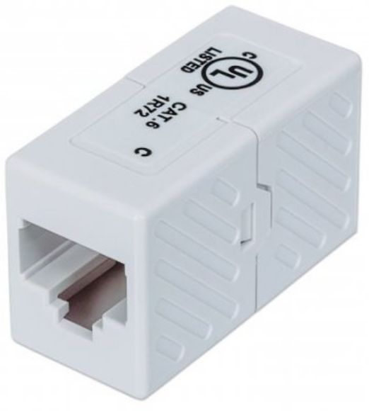 Imagen de PAQ. C/3 - IC - COPLE RJ45-RJ45 CAT6 MODULAR UTP RED BLANCO