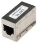 Imagen de PAQ. C/2 - IC - COPLE RJ45-RJ45 CAT5E MODULAR UTP FTP RED METALICO