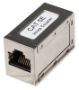 Imagen de PAQ. C/2 - IC - COPLE RJ45-RJ45 CAT5E MODULAR UTP FTP RED METALICO