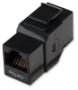 Imagen de PAQ. C/3 - IC - COPLE RJ45-RJ45 CAT5E KEYSTONE UTP RED NEGRO