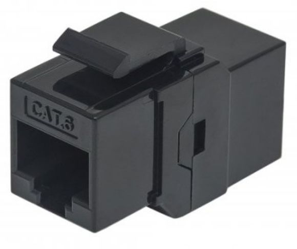 Imagen de PAQ. C/3 - INTELLINET - COPLE CAT 6, 8P8C A 8P8C NEGRO                                        