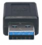 Imagen de PAQ. C/3 - IC - ADAPTADOR CONVERTIDOR USB-C A USB TIPO A 3.1 HEMBRA-MACHO