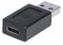 Imagen de PAQ. C/3 - IC - ADAPTADOR CONVERTIDOR USB-C A USB TIPO A 3.1 HEMBRA-MACHO