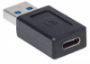 Imagen de PAQ. C/3 - IC - ADAPTADOR CONVERTIDOR USB-C A USB TIPO A 3.1 HEMBRA-MACHO