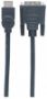 Imagen de PAQ. C/2 - IC - CABLE ADAPTADOR CONVERTIDOR HDMI A DVI-D 3.0M 1080P M-M MONITOR