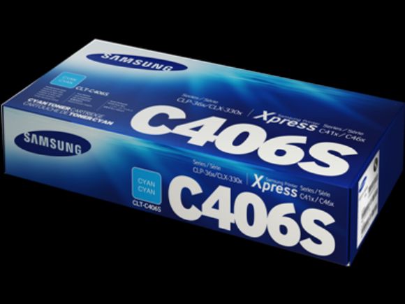 Imagen de HEWLETT PACKARD - TONER SAM CLT-C406S CYAN RENDIMIENTO 1000PAGS