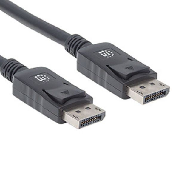 Imagen de PAQ. C/2 - IC - CABLE DISPLAYPORT 3.0M 4K BLINDADO MACHO-MACHO