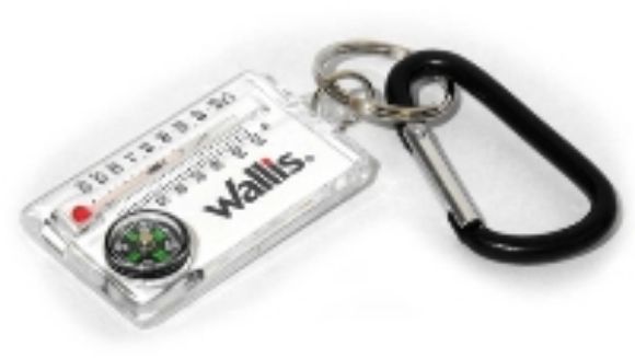 Imagen de PAQ. C/2 - WALLIS - LLAVERO CON BRÚJULA, TÉRMOMETRO Y GANCHO, BLÍSTER