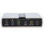 Imagen de STARTECH - TARJETA DE SONIDO 7.1 USB EXT. ADAPTADOR CONVERSOR PUERTO SPDIF.