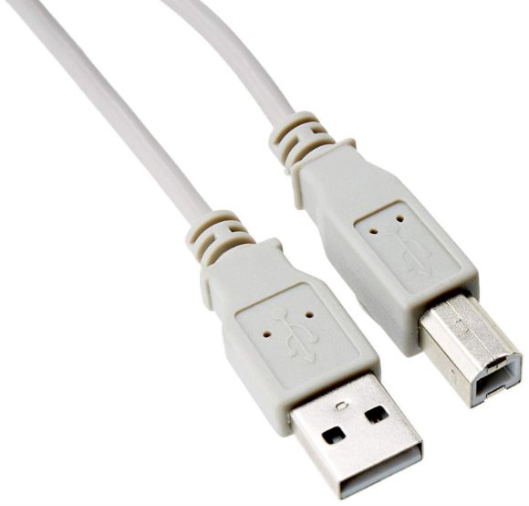Imagen de PAQ. C/10 - MANHATTAN - CABLE USB A-B 1.8M,  ECONOMICO GENERICO                               
