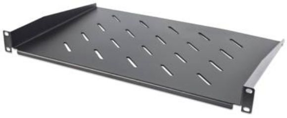 Imagen de IC - CHAROLA FIJA RACK O GABINETE 19IN 1U 30CM VENTILADA SOPORTA 25KG