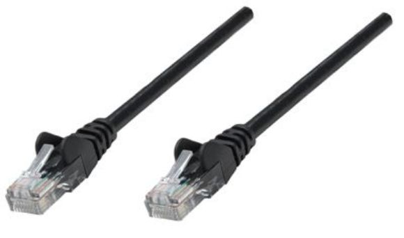 Imagen de PAQ. C/5 - IC - CABLE DE RED PATCH CAT6A RJ45 0.90M SFTP BLINDADO NEGRO