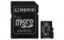 Imagen de PAQ. C/2 - KINGSTON - MICRO SDXC MEMORIA KINGSTON 64GB CANVAS SELECT PLUS 100R A1 C10