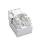 Imagen de PAQ. C/5 - INTELLINET - JACK RJ11/RJ12 DE IMPACTO BLANCO                                      