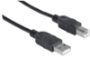Imagen de PAQ. C/5 - IC - CABLE USB A-B 1.8M IMPRESORA NEGRO