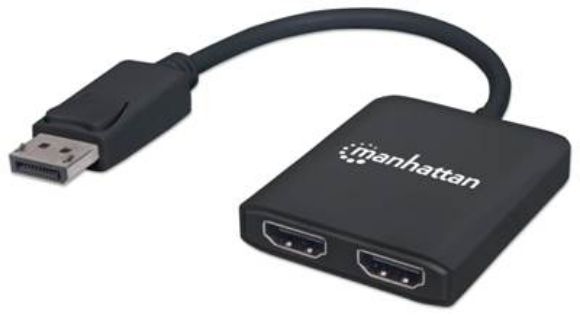 Imagen de IC - VIDEO SPLITTER DISPLAYPORT 1 DP IN : 2 HDMI OUT UHD