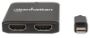 Imagen de IC - VIDEO SPLITTER DISPLAYPORT 1 MINI DP IN : 2 HDMI OUT UHD