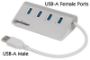 Imagen de IC - HUB USB V3.0 4 PTOS SIN FUENTE ALUMINIO