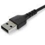 Imagen de STARTECH - CABLE USB 2.0 A USB-C DE 1 M NEGRO - CON FIBRA ARAMIDA