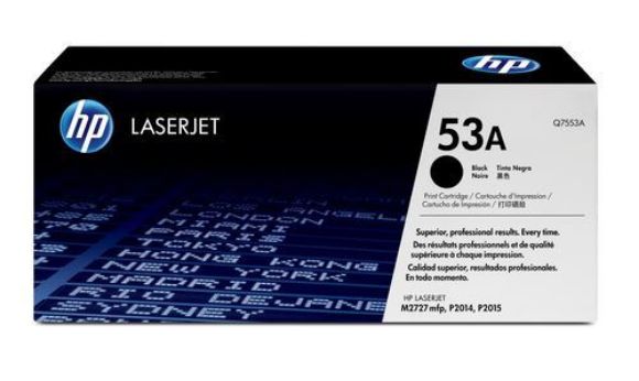 Imagen de HEWLETT PACKARD - HP LASERJET P2015 BLACK CARTR DGE Q7553A