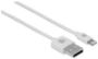Imagen de IC - CABLE ILYNK LIGHTNING 8P A USB) BLANCO 1.0M.