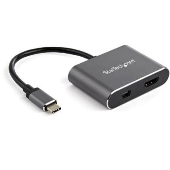 Imagen de STARTECH - ADAPTADOR DE VIDEO MULTIPUERTO S USB-C A HDMI O MDP - 4K 60HZ