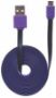 Imagen de PAQ. C/10 - IC - CABLE USB V2 A-MICRO B BLISTER PLANO 1.0M MORADO/NEGRO.