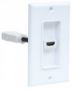 Imagen de PAQ. C/2 - IC - COPLE HDMI BLANCO CON FACEPLATE 1 PUERTO
