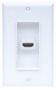 Imagen de PAQ. C/2 - IC - COPLE HDMI BLANCO CON FACEPLATE 1 PUERTO