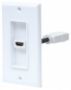 Imagen de PAQ. C/2 - IC - COPLE HDMI BLANCO CON FACEPLATE 1 PUERTO